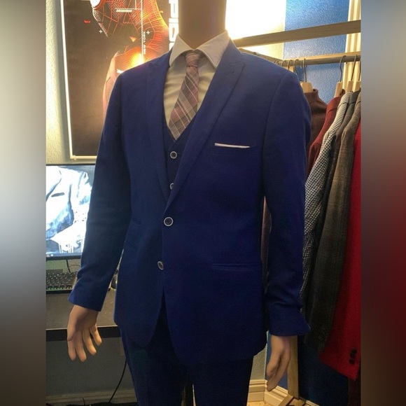 Blue 3 Piece suit